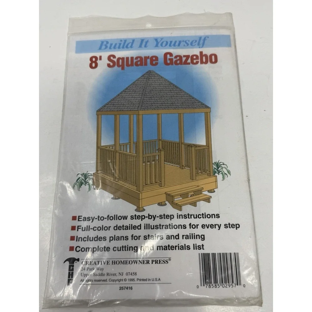 Lot of 7 Vintage‎ DIY Project Plans